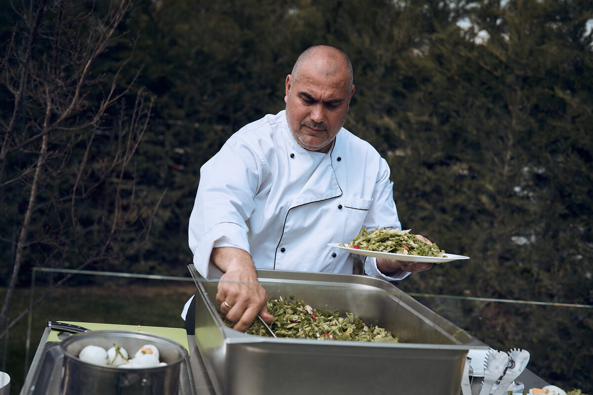 Приготвяне на салата